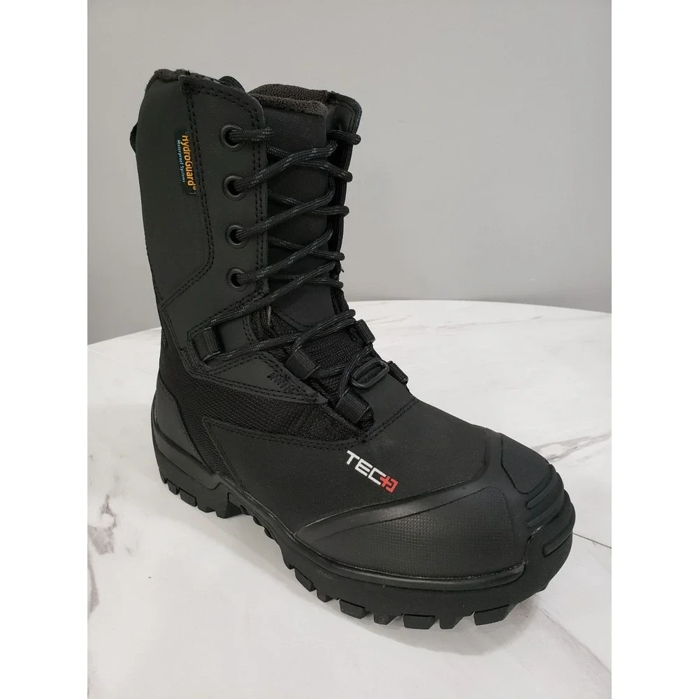 TEC+ Boots‎ Men's Size 5 Black Waterproof Primaloft BRP Snow Winter Ski-Doo NWT